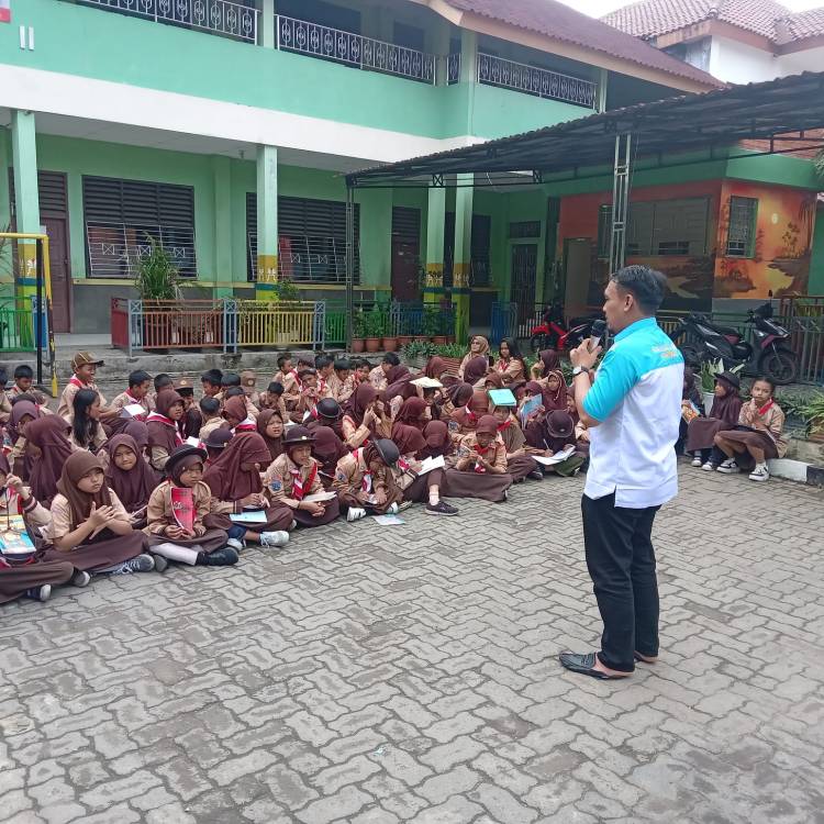 GARNIZUN Melakukan Kegiatan Penyuluhan NARKOBA Di SDN Kuta Bumi 2 Pasar Kemis Tangerang -Banten