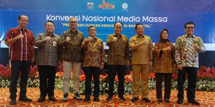 Konvensi Nasional Media Massa : Menkominfo Sebut Pers Hadapi Berbagai Ancaman