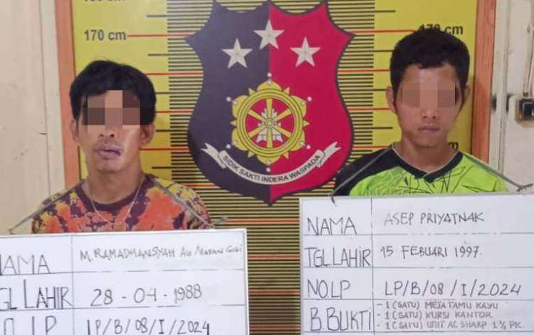 Polsek Belawan Tangkap Tersangka Pencurian di Kantor MUI Belawan