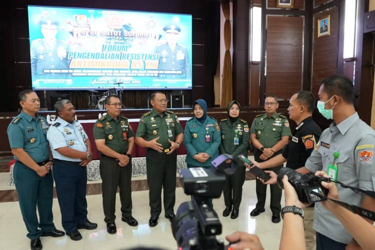 Kapuskes TNI : Peningkatan Resistensi Antimikroba Menjadi Tantangan Berskala Global di Bidang Kesehatan