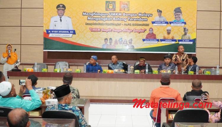 Difasilitasi 100%, UMKM "Mengangkat Batang Terendam" akan antar Syah Afandin menjadi Bupati Langkat kembali