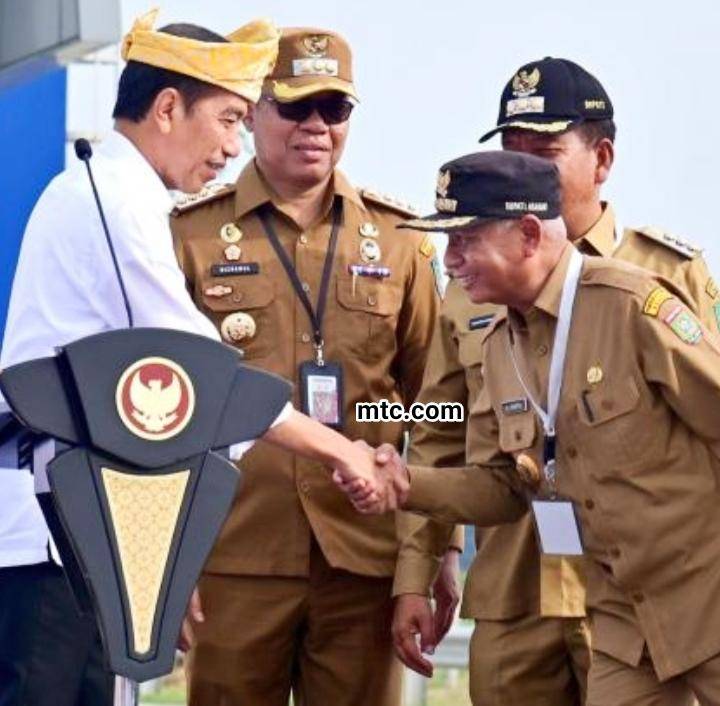 Bupati Asahan Turut Dampingi Presiden RI