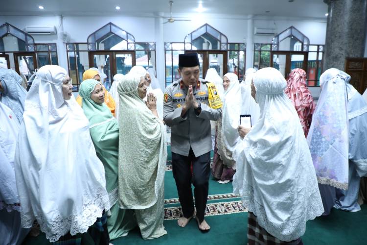 Subuh Keliling, Wakapolda Sumut Ajak Masyarakat Datang ke TPS