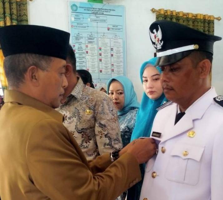 Bupati Asahan Lantik Kades Terpilih Antar Waktu