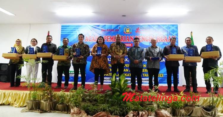 PAD Kabupaten Langkat 2023 over target, Syah Afandin berikan penghargaan