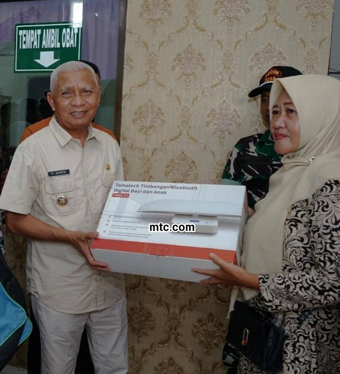 UPTD Puskesmas Pulau Rakyat Mendapat Bantuan Alkes