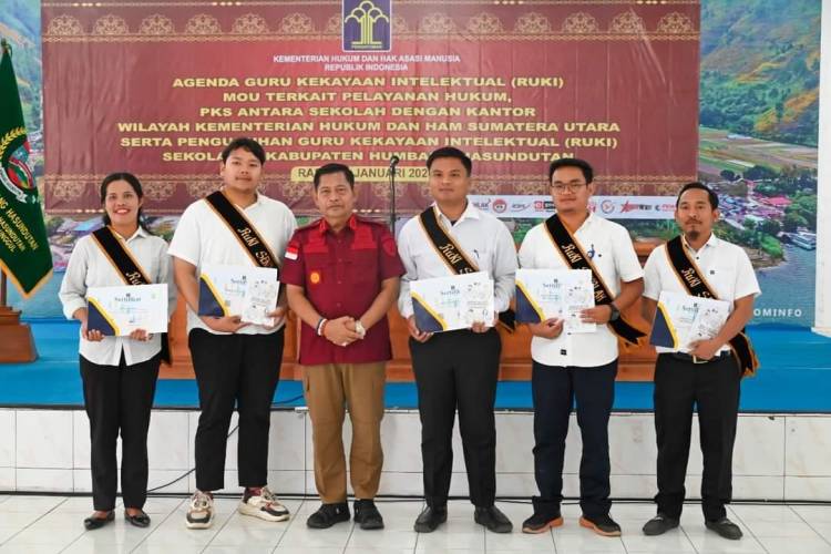 Bupati Humbahas: Pendidikan Perlindungan Kekayaan Intelektual Sangat Penting