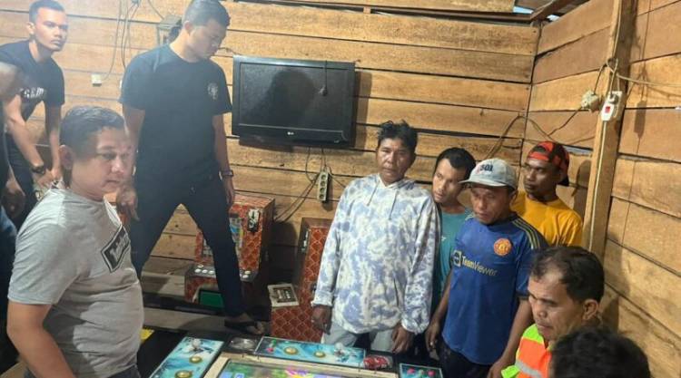 Lapak Judi Digerebek Polres Belawan