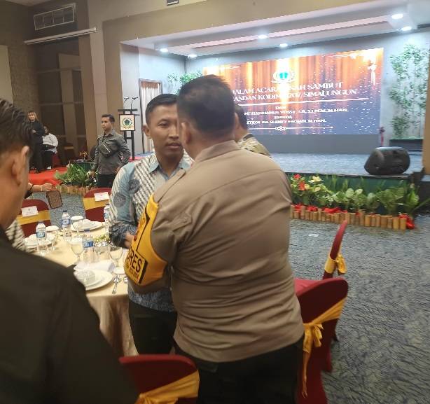 Kapolres Simalungun Ucapkan Selamat dan Sukses Malam Pisah Sambut Dandim 0207/Simalungun