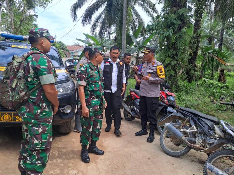 Kapolres Labusel Cek TPS Wilayah Perbatasan Labusel