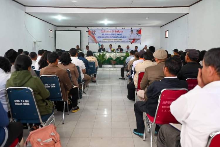 Wabup Humbahas Hadiri Musrenbang Kecamatan Doloksanggul