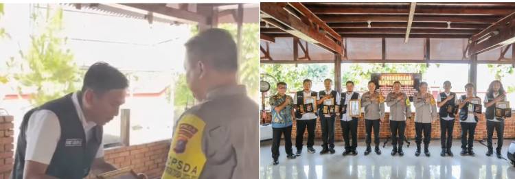 Kapolda Sumut Beri Penghargaan kepada Kasubdit Jatanras Kompol Bayu Samara, Ini Prestasinya: