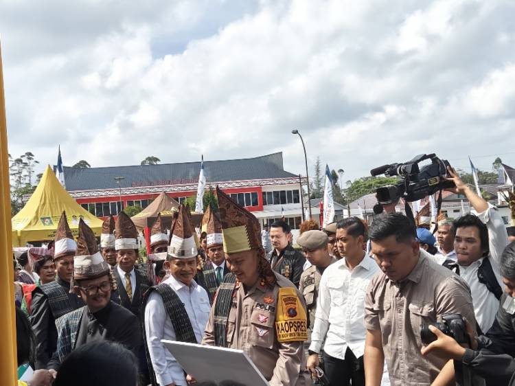Kapolres Hadiri Peresmian Gedung Baru RSUD Tn. Rondahaim