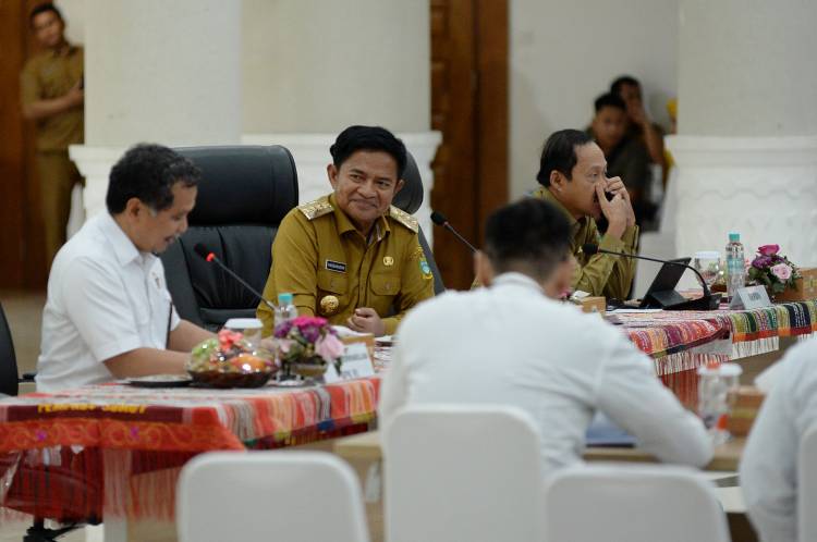 Entry Meeting BPK dan Pemprov Sumut,v Pj Gubernur Sumut Berharap Raih WTP Lagi