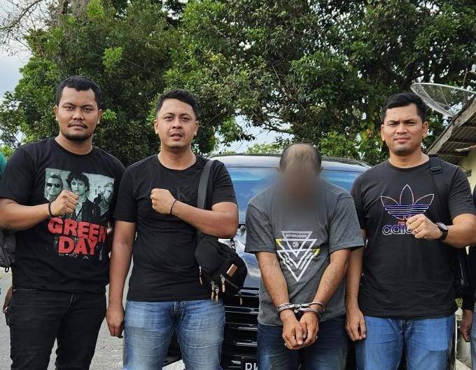 Mantan Ajudan Kapolres Terlibat Dalam  Penggerebekan, Sukses Tangkap Bandar Sabu "MN" Tak Berkutik di Simalungun