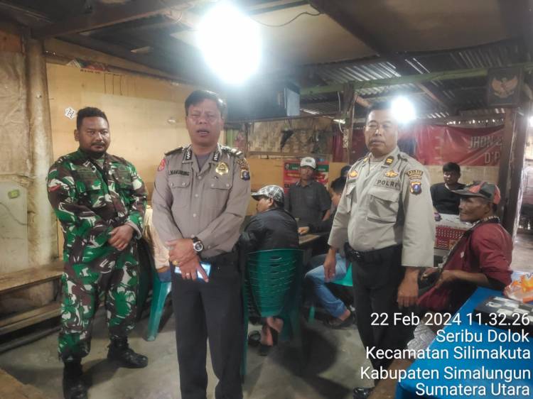 Cek Fakta Informasi Media Online Kanit Reskrim Polsek Saribudolok Datangi Warkop