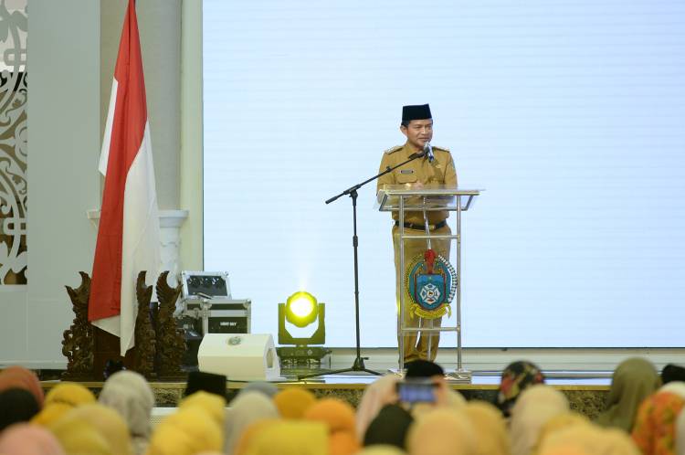 Lewat Peringatan Isra Mikraj, Pj Gubernur Sumut Ajak ASN Tingkatkan Ibadah