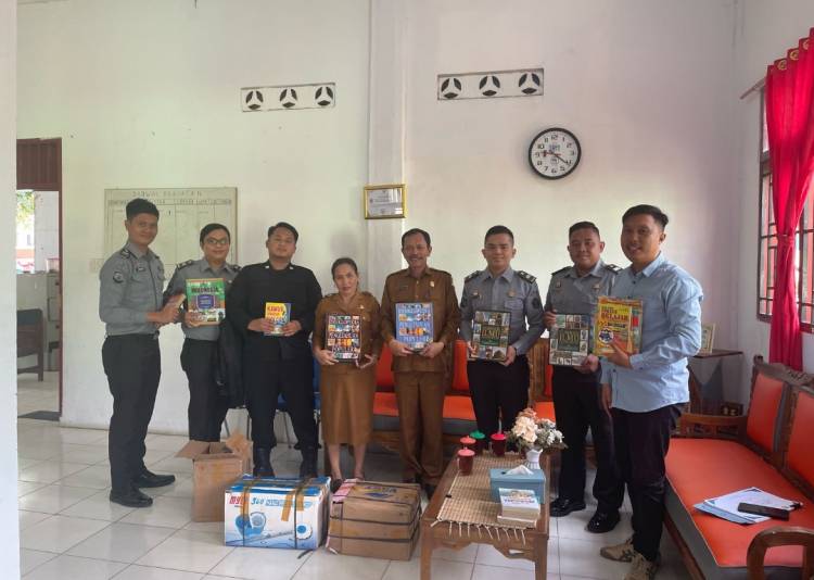 Letting 2017 Lapas Binjai & Lapas Pemuda Langkat Beri Bantuan Buku Untuk Dinsos Toba