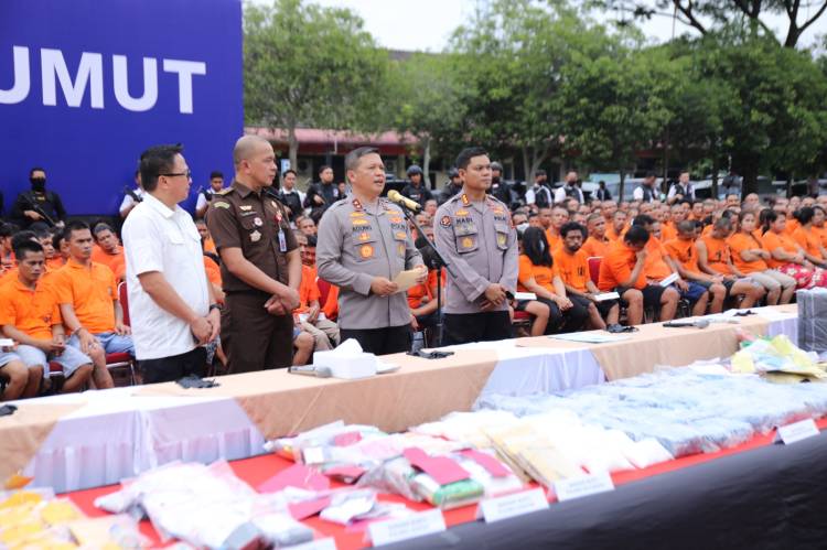Selamatkan Masyarakat 4.304.522 Jiwa dari Bahaya Narkotika, Polda Sumut Terus Buru Bandar dan Jaringan!