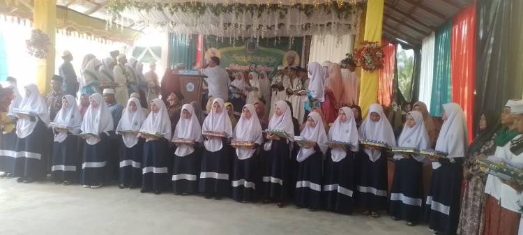 Ponpes  Abinnur Al- Islami Gelar Acara  Penamatan Santri  Tahun 2023 - 2024