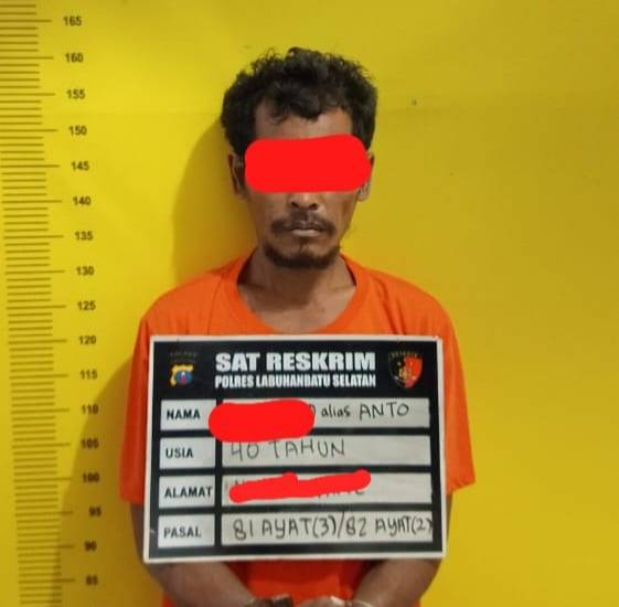 Polres Labusel Ungkap Pencabulan Anak Kandung Hingga Melahirkan