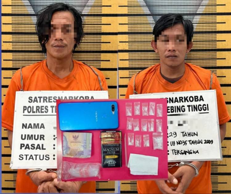 Pengedar Sabu Jalan Bakti Dijemput Polisi