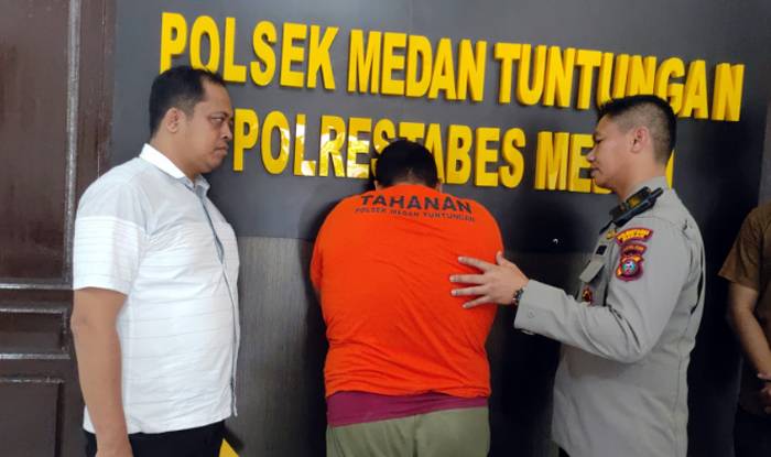 Dorr! Kaki Maling Motor Ditembak Polsek Medan Tuntungan