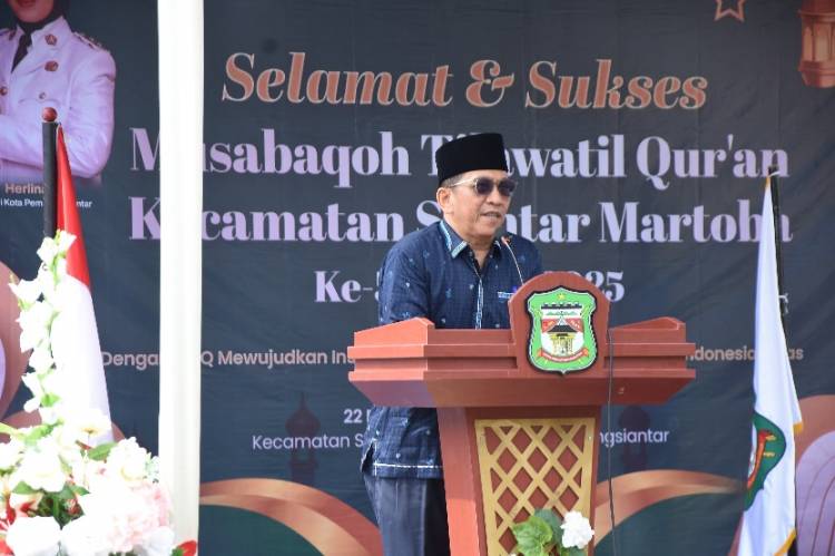 Wesly Silalahi Melalui Asisten Perekonomian, Buka MTQ ke-57 Tingkat Kota Pematangsiantar