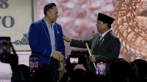 Prabowo: Tugas Berat AHY,  Membangun Infrastruktur Untuk Negara