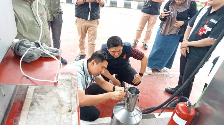 Polda Sumut Sidak SPBU Pastikan Stok BBM, Pelaku Penimbunan akan Ditindak Tegas