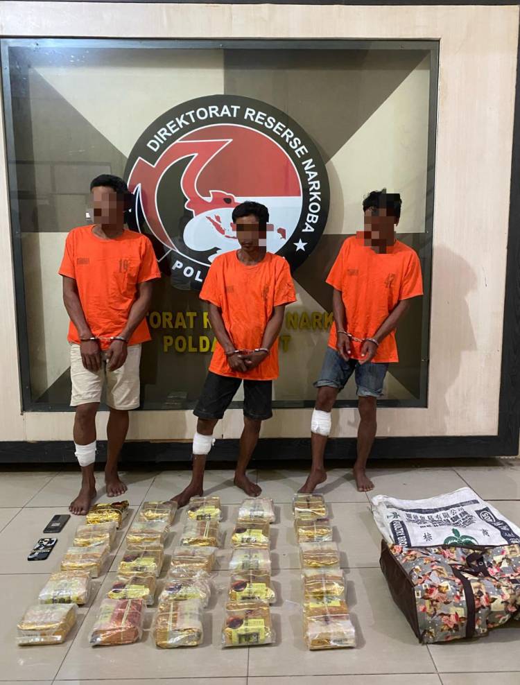 Jalur Laut Jadi Sarang Narkoba, Polda Sumut Amankan 25 Kg Sabu