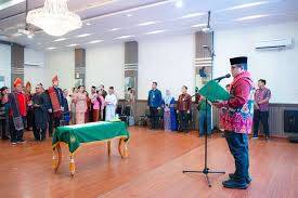 Jelang Pergantian Jatabatan, Bobby Nasution Lantik 54 Pejabat Fungsional Pemko Medan
