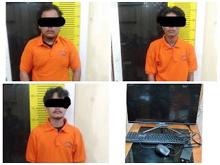 Ini Tampang Spesialis Pencurian Rumah Kosong dan Kantor Pemerintah di Langkat