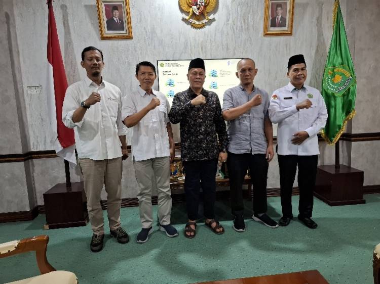 Kakanwil Kemenagsu Menerima Kunjungan Audiensi Perum LKBN ANTARA Sumut