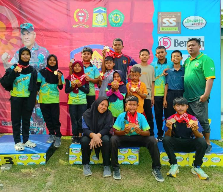 Danrindam Cup Iskandar Muda 19 Atlit Panahan Tebingtinggi Sabet 22 Mendali