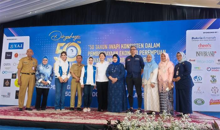 Wamen PPPA Veronika Tan Hadiri HUT ke-50 IWAPI: Dorong Perempuan Pengusaha Makin Berdaya