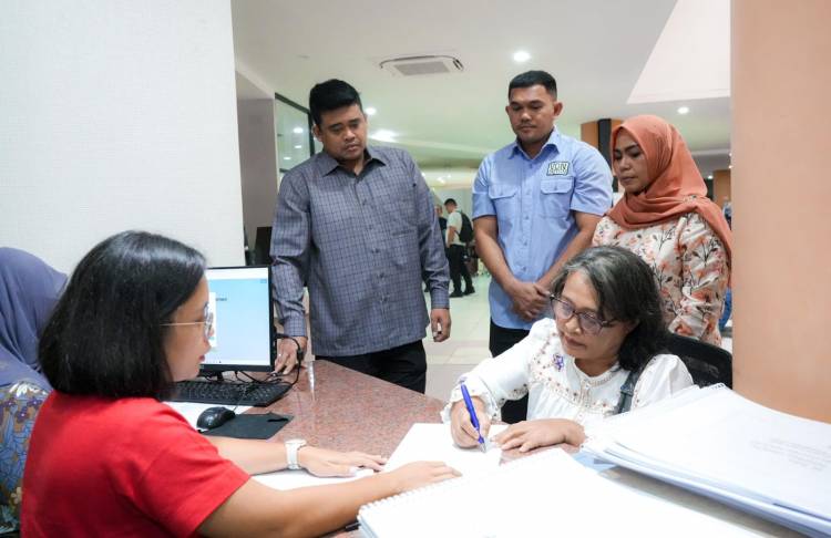 Tinjau Persiapan Pelayanan Pembuatan PBG, Bobby Nasution Tekankan Kemudahan dan Kecepatan