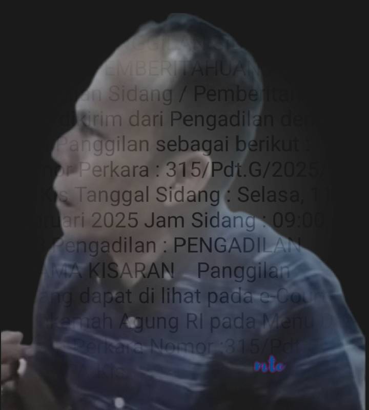 Kuasa Hukum Ahli Waris " Mari Kita Tunggu Hasil Keputusan Yang Menyidangkan Perkara"