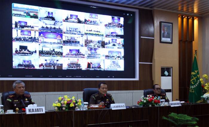 JAMWAS Dr. Rudi Margono Inspeksi Pimpinan ke Kejati Sumut : Fungsi Pengawasan Tidak Hanya Sebagai Early Warning Tapi Juga Akselerator