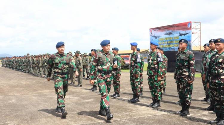 40 Personel Penerbang Dan Awak Pesawat Lanud Sultan Hasanuddin Ikuti Latihan Survival Dasar
