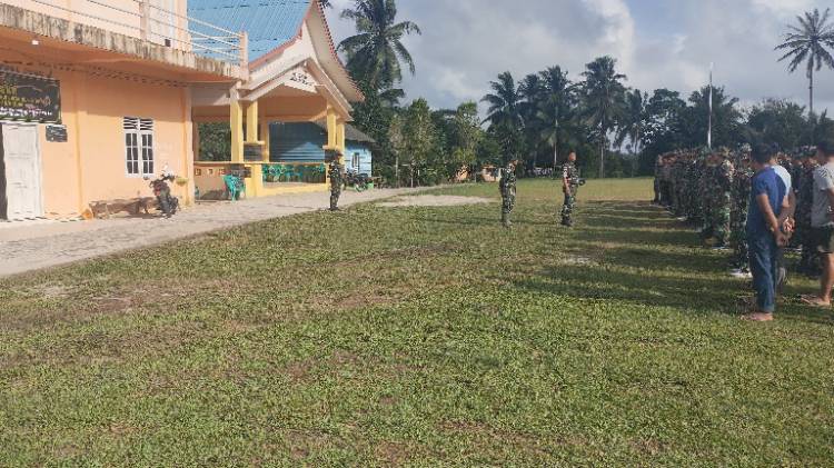 Satgas TMMD di Natuna Apel Pembagian Sektor