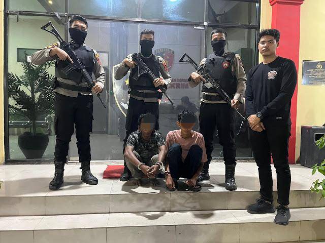 Tim Macan Polres Belawan Terkam 2 Pelaku Pungli Jalan Tol