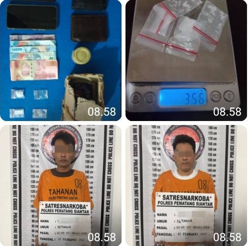 Terduga Pengedar Sabu, 2 Pria Warga Bantan Masuk Jeruji Besi