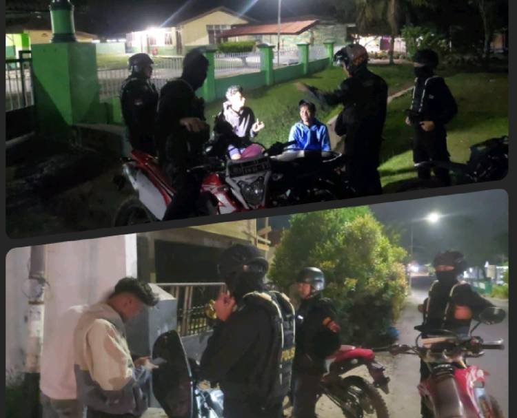 Berantas Kejahatan Jalanan, Polres Labuhanbatu Gelar Patroli Presisi