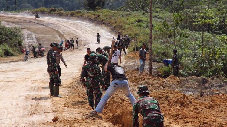 TMMD Natuna Momentum TNI Semakin Merakyat