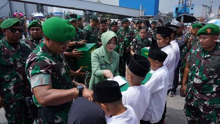 Pangdam I/BB Pimpin Pemberangkatan Satgas Pamtas RI-PNG Mobile Yonif 100/PS di Pelabuhan Belawan