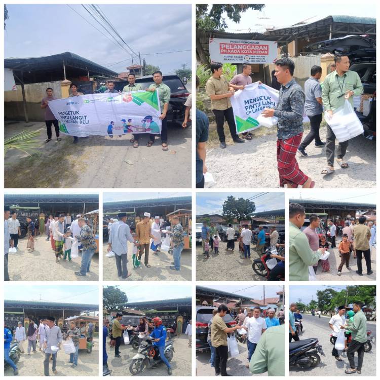 PT Pegadaian Kanwil 1 Medan Giatkan Jumat Berkah