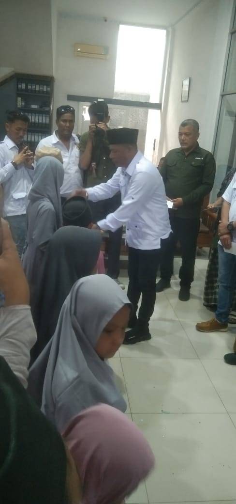 Ketua Umum DPP Bobby Lovers Aspiadi Nasution meresmikan Kantor DPP atas Kemenangan Bobby -Surya Di Pilgubsu