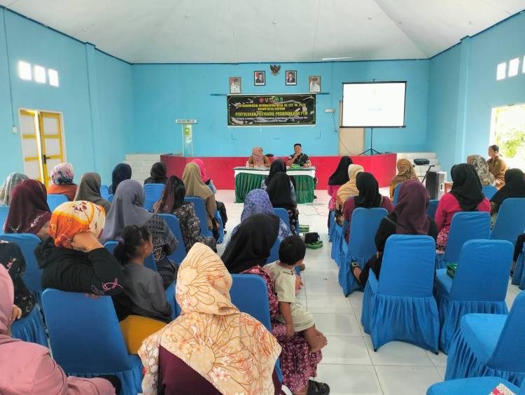Penyuluhan Posyandu Posbindu Dan PTM, Jadi Sasaran TMMD 2025 Kodim 0318/Natuna