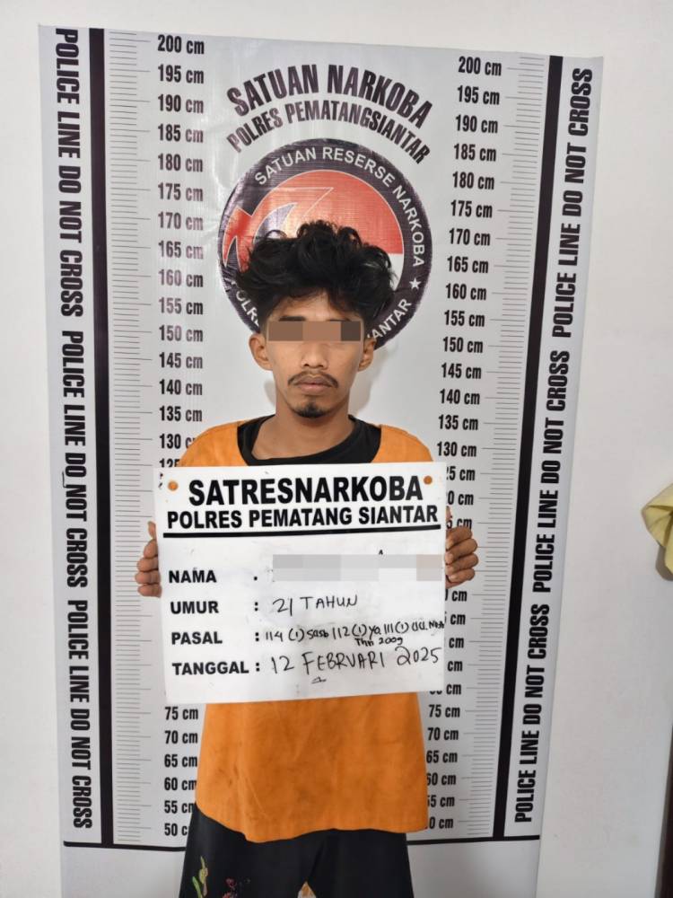 Pria Pemilik Sabu dan Ganja, Masuk Hotel Prodeo di Pematangsiantar